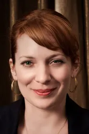 Katherine Parkinson as Isola Pribby in The Guernsey Literary & Potato Peel Pie Society