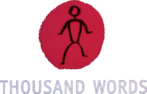 Logo companie de producție Thousand Words